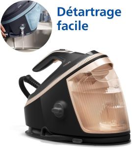 Image [Prime] Centrale vapeur Philips PSG7300/80 PerfectCare Série 7000 - Noir / Or à 279,99€