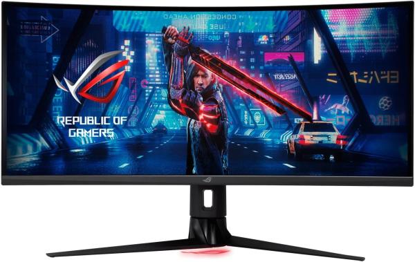 Image [Prime] Ecran PC Incurvé 34" ASUS ROG XG349C - Noir à 349€