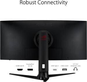 Image [Prime] Ecran PC Incurvé 34" ASUS ROG XG349C - Noir à 349€