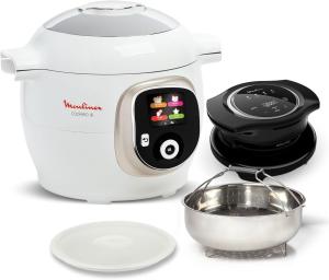 Image Multicuiseur Moulinex CE85XCF0 Cookeo+ avec Extra Crisp - Blanc à 209,99€