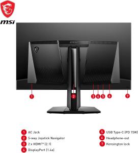 Image [Prime] Ecran PC Gaming 31.5" UHD 4K MSI MAG 321UPX QD-OLED - 240Hz, 0.03ms - Noir à 899,99€