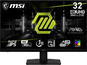 Image Ecran PC 32" UHD 4K MSI MAG 322UPF Gaming - 1ms, 160Hz - Noir à 379,99€