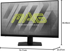 Image Ecran PC 32" UHD 4K MSI MAG 322UPF Gaming - 1ms, 160Hz - Noir à 379,99€