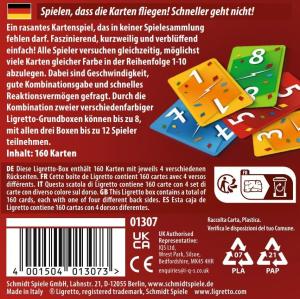 Image Jeu de Cartes Ligretto Red Schmidt SCH01307 - Rouge à 10,29€
