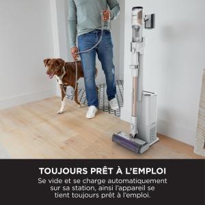 Image Aspirateur balai sans fil Shark IW3612EU Detect Clean & Empty - Blanc à 269,10€