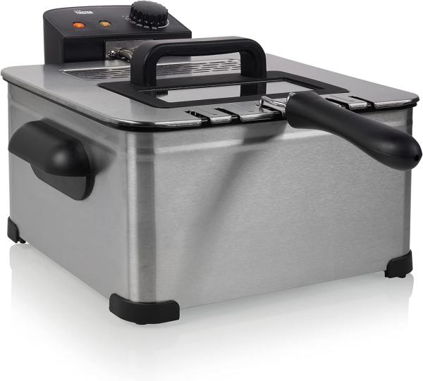 Image Friteuse à Huile Tristar FR-6949 - 5L, 2000W - Argent Gris à 50,99€