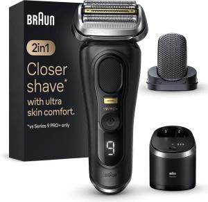 Image Rasoir Électrique Homme Braun Series 9 PRO+ 9590cc - Noir à 330,99€