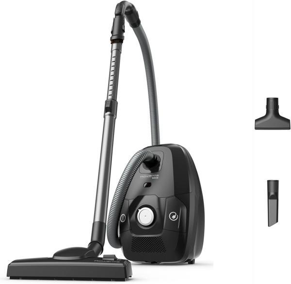 Image Aspirateur avec sac Rowenta RO6136EA Green Force Max Silence - Noir/Alu à 129,99€