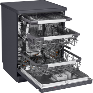 Image LG DF587HMS QuadWash TrueSteam - Lave-vaisselle - Noir à 893,96€