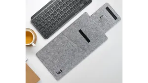 Image Etui + Clavier Logitech MX Keys Mini - AZERTY - Noir, Gris ou Rose à 40€