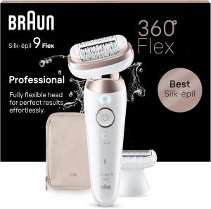 Image Épilateur Braun 9-0303D Silk-épil 9 Flex - Blanc/Rose à 131,99€