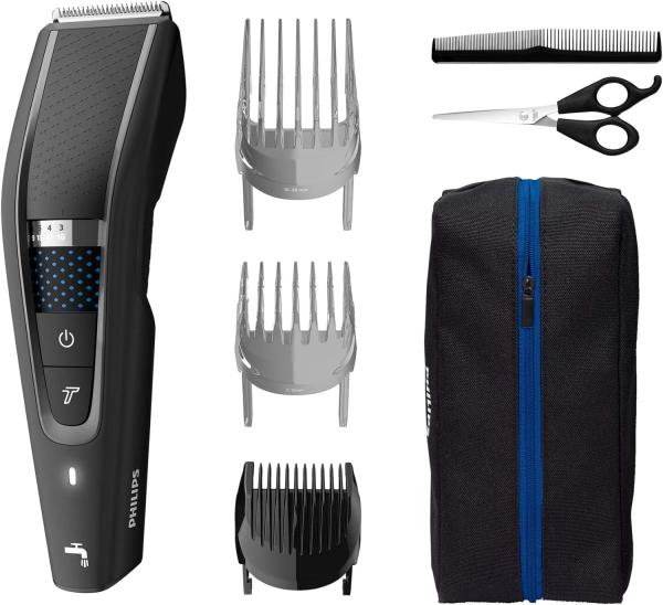 Image Tondeuse Cheveux et Barbe Philips HC5632/15 Series 5000 + Trousse à 34,99€