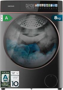 Image Lave-linge Cecotec Bolero DressCode 8900 Inverter FullColor Steel A. - Gris à 379€