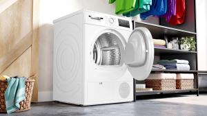 Image Sèche-linge à condensation Bosch WTN83218FR Série 4 - 7kg, 112 L - Blanc à 359€