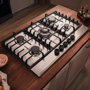 Image Plaque de Gaz Butane et Naturel Cecotec Bolero Squad G 5200F - 5 Feux - Inox à 159€