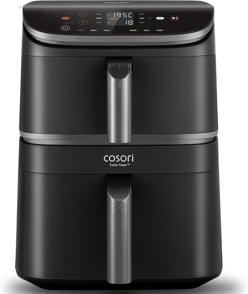Image Air Fryer COSORI Turbo Tower - Noir à 215,99€
