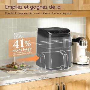 Image Air Fryer COSORI Turbo Tower - Noir à 215,99€
