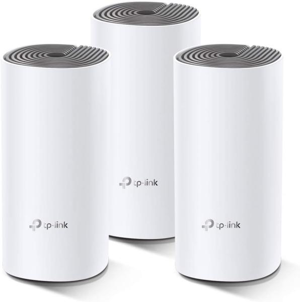 Image Pack 3 Systèmes WiFi Mesh TP-Link Deco E4 - Blanc à 89,99€