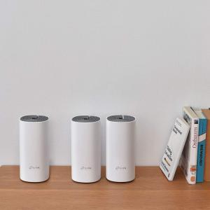 Image Pack 3 Systèmes WiFi Mesh TP-Link Deco E4 - Blanc à 89,99€
