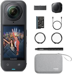 Image Pack Essentiels Insta360 X5 - Caméra d'action 360° 8K + Accessoires à 635€