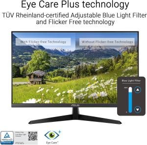 Image Ecran PC 27" UHD 4K Asus VY27UQ - 5ms, 60Hz - Noir à 199€
