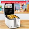 Image Friteuse classique Tefal FR310030 Super Uno Access - 2,2L - Blanc à 68,99€