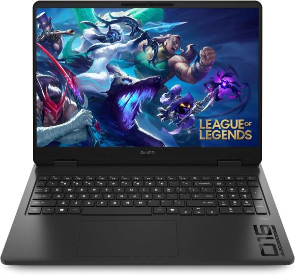 Image PC Portable Gaming 16" FHD HP 16-ap0000sf Omen (Ryzen AI7, RAM 24Go, SSD 1024Go, RTX5070) - Noir à 1599€