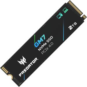 Image SSD Interne 2To acer Predator GM7 - M.2 PCIe 4.0 à 98,79€