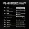 Image Alimentation ATX Entièrement Modulaire - Corsair RM1000e - Modèle 2023 à 129,90€