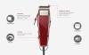 Image Moser 1400 - Tondeuse à cheveux filaire - Rouge à 32,16€