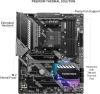 Image Carte mère gaming MSI MAG B550 TOMAHAWK à 132€