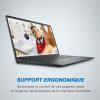 Image PC Portable 15.6" FHD Dell 3535 Inspiron 15 (Ryzen 5, RAM 8Go, SSD 512Go) - Noir à 399€