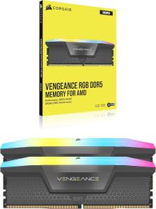 Image Barette Mémoire CORSAIR VENGEANCE DDR5 32Go (2x16Go) à 99,74€