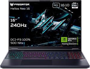 Image PC Portable ACER AI PHN16-73-97E2 Predator Helios Neo 16 (Ultra9, RAM 32Go, SSD 1To, RTX5070Ti) à 1699€