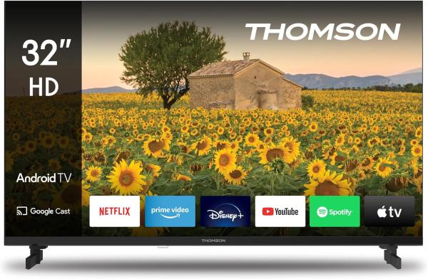 Image Smart TV 32" FHD THOMSON 32HA2S13 - Android TV - Noir à 139€