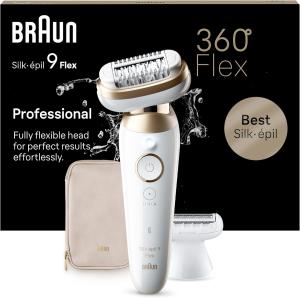 Image Epilateur Multifonctions Braun 9-041 Silk-épil 9 + Pochette et accessoires - Blanc à 129,99€