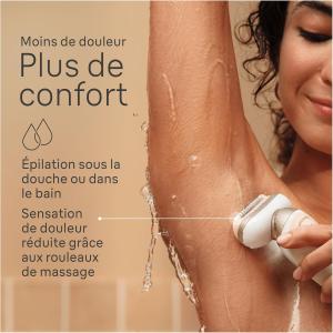 Image Epilateur Multifonctions Braun  9-041 Silk-épil 9 + Pochette et accessoires - Blanc à 129,99€