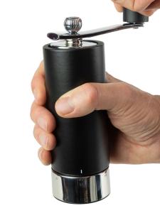 Image Moulin à Poivre/Sel à Manivelle Peugeot Isen u'Select - Bois et Inox à 51,50€