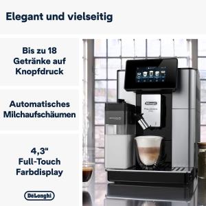 Image Machine a Café Grain De'Longhi ECAM612.55.SB PrimaDonna Soul - Argent et Noir à 999,99€