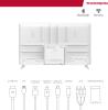 Image Smart TV 50" 4K Thomson 50UA5S13W - Blanc à 284,05€