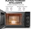 Image Four à micro-ondes Toshiba MW2-AG23P(BK) - Noir à 103,99€