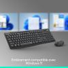 Image Pack souris et clavier Logitech MK295 Silent - Noir à 29,99€