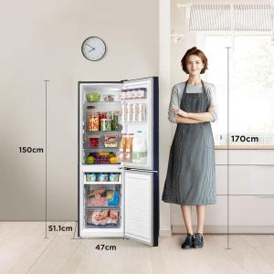 Image Combiné Réfrigérateur Congélateur Comfee' RCB169DK2(E) - 174L - Noir à 234,99€