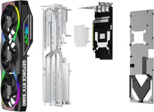 Image Carte Graphique PNY GeForce RTX™ 5080 16GB ARGB OC Triple Fan DLSS4 à 1209,99€