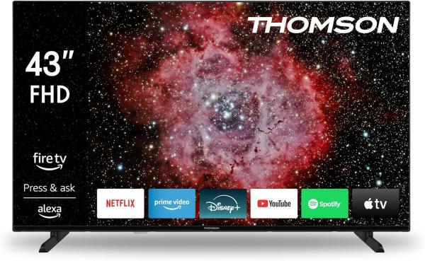 Image Smart TV 43" FHD Thomson 43FF2S34-2024 - Fire TV - Noir à 234,11€