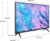 Image Smart TV LED 43" UHD 4K Samsung TU43CU6905 Crystal Q Symphony - Noir à 279€