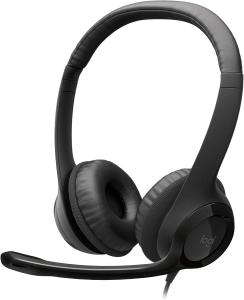 Image Casque Filaire PC Logitech H390 - Noir à 26,59€