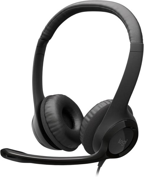 Image Casque Filaire PC Logitech H390 - Noir à 26,59€