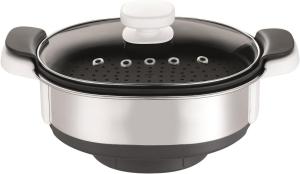 Image Cuiseur Vapeur Moulinex XF384B10 Accessoire Robot Companion - Argenté à 79,99€