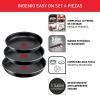 Image Set de 3 poêles Tefal L15990 Ingenio Easy On - 22/24/26cm - Noir à 49,99€